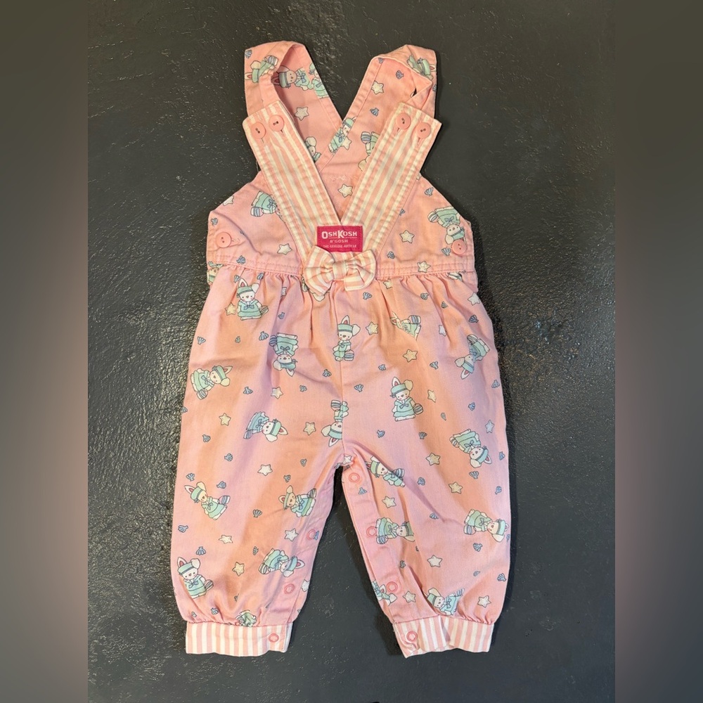OshKosh B'gosh Pink Kids Overalls